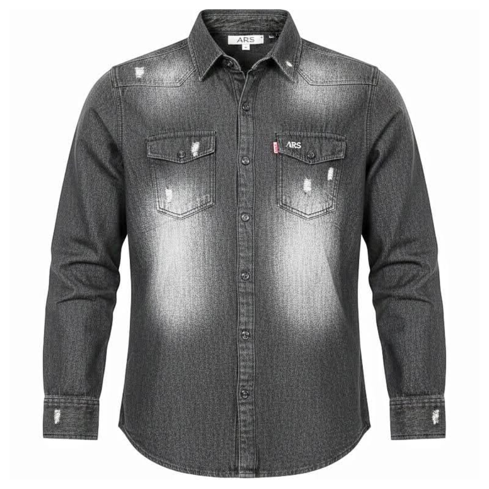 প্রিমিয়াম ARS Denim Shirt Collection। ডেইলি ইউজ হোক বা কেজুয়াল আউটফিট—এই শার্টটি আপনার লুককে করবে আরও স্টাইলিশ ও স্মার্ট!